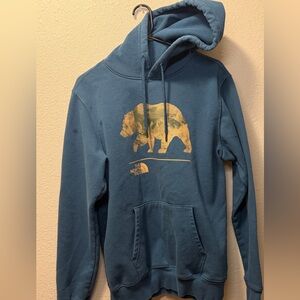 The North Face Men's Med Teal Hoodie